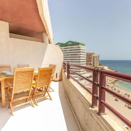 Apartamento Duplex Aloha Calpe, Primera Linea De Playa Esterno foto